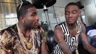 Adrien Broner amp Soulja Boy Clowning On Ace Hood [upl. by Ravel221]