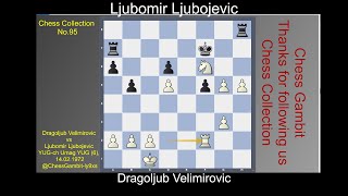 Dragoljub Velimirovic vs Ljubomir Ljubojevic Chess Collection No 95 [upl. by Kelwunn]