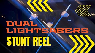 Dual Lightsabers Stunt Reel [upl. by Boak763]