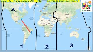 IATA Global Indicators  IATA  Air Ticketing Course Global Indicator GI Western Hemisphere WH [upl. by Kryska]