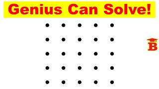 Connecting 25 Dots  Genius Can Solve [upl. by Adok]