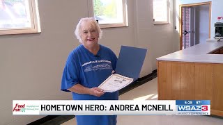 Hometown Hero  Andrea McNeill [upl. by Ahsercal]