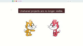 Unshared projects are no longer visible on Turbowarp [upl. by Aloysia]