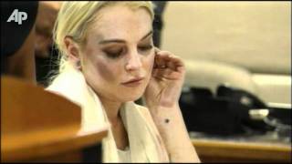 Raw Video Lohan Taken Into Custody [upl. by Anihc]