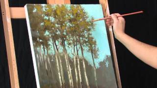 Time Lapse Impressionist Oil Landscape Painting  The Grouping by Tim Gagnon [upl. by Alyakam]