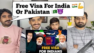 58 Countries Grant FREE VISA to INDIANS  Why Countries are Offering Free Visa to Indians  REACT [upl. by Aekerly586]