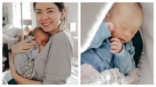 My First Week With A Newborn 🌈 Postpartum Meals  Routines [upl. by Kellyann943]