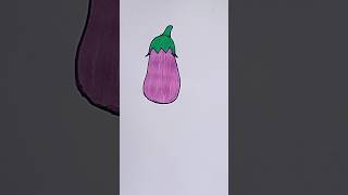 Brinjal Drawing easy shorts viralshorts drawing reels trending [upl. by Gwendolen]