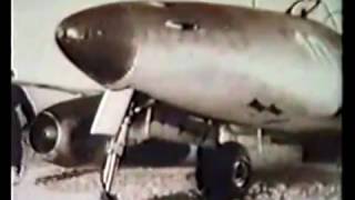 Luftwaffe training film  Flying the Me 262 jet [upl. by Dehnel273]