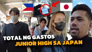 TOTAL NG GASTOS sa JAPAN  Junior Higschool Student 🇯🇵🇵🇭 Japanese Filipino Family [upl. by Thgiwd]