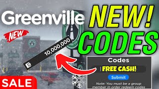 ⚠️NEW UPDATE⚠️ GREENVILLE CODES  GREENVILLE CODES 2023  CODES FOR GRENVILLE [upl. by Hunley620]