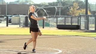 Softball Pitching Drills Arm circle  Amanda Scarborough [upl. by Lua300]