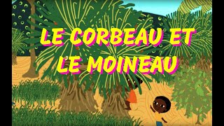 Le corbeau et le moineau  Comptine dAfrique pour bébés avec paroles [upl. by Gussy]