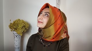 PRATİK EŞARP BAĞLAMA │ Hıjab Tutorial Turban Style [upl. by Nonnahs]