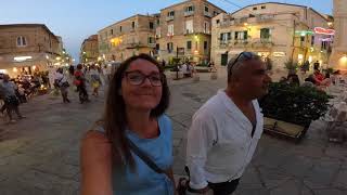 Italy  Train from Lamezia to Tropea amp walking the streets of Tropea [upl. by Soane]