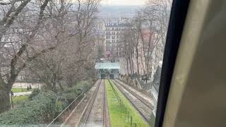 Funicular Railway Montmartre Paris [upl. by Pegeen776]