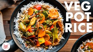 Veg Pot Rice Recipe  Restaurant Style Pot Rice  Chef Sanjyot Keer [upl. by Thorfinn]