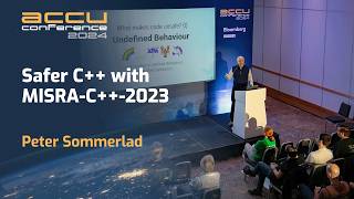 Safer C with MISRAC2023  Peter Sommerlad  ACCU 2024 [upl. by Edalb221]