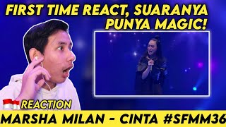 Marsha Milan  Cinta SFMM36 INDONESIA REACTION [upl. by Mandell]