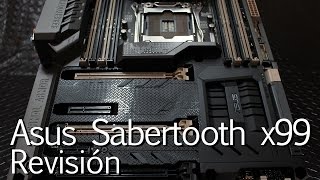 Revisión de la tarjeta madre Asus Sabertooth X99 ¡Puro power¡ [upl. by Huberty720]