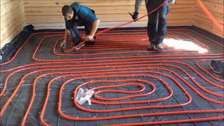 Underfloor Heating Installation [upl. by Moseley]