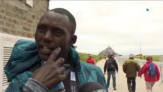 Le Kenya domine la 22e édition du marathon du MontSaintMichel [upl. by Ronald]