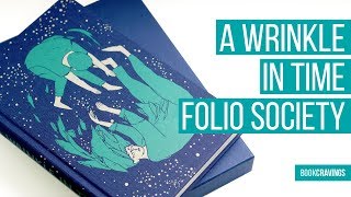 A Wrinkle in Time  Folio Society Book Presentation  BookCravings [upl. by Pickar27]