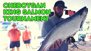 Fishing the Cheboygan Salmon Tournament [upl. by Assirat]