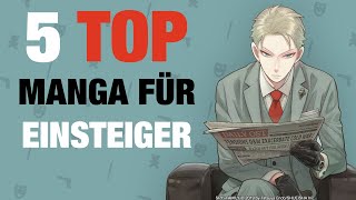 5 Manga für Einsteiger DeutschGerman [upl. by Sanger437]