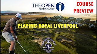 Playing the 151st Open Championship  Royal Liverpool on gspro [upl. by Luapnaes]