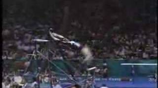 Svetlana Khorkina  1996 Olympics AA  Uneven Bars [upl. by Kcorb]