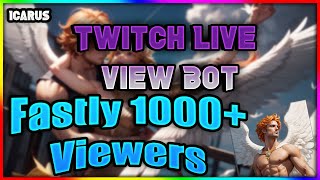 Get Ahead on Twitch 2024 Live View Follow and Chat Bots Exposed  Check Description [upl. by Ernesta656]