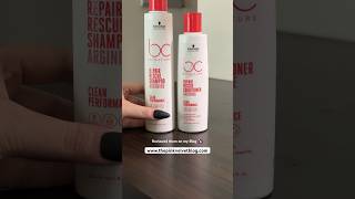 Bonacure Repair Rescue Shampoo review blogger [upl. by Eanaj]