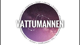 Vattumannen  Stjärntecken [upl. by Howarth]