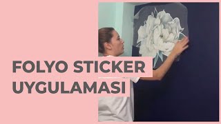 Renklendir Hayatını  Folyo Stiker Uygulaması [upl. by Daley]