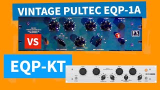 Vintage Pultec EQP1A vs Klark Teknik EQPKT  Watch To The End [upl. by Aynod]