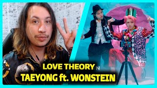 TAEYONG X 원슈타인 Wonstein Love Theory MV  REACT DO MORENO [upl. by Jahncke]