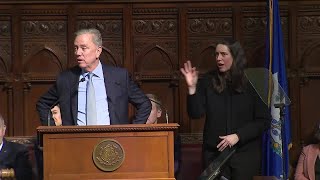 Gov Ned Lamont delivers 2024 State of the State address [upl. by Anastasie]