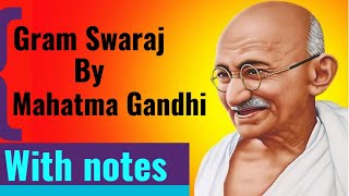 Concept of Gram Swaraj  Mahatma Gandhi on Gram Swaraj  Gandhian thought 👴 [upl. by Eille441]