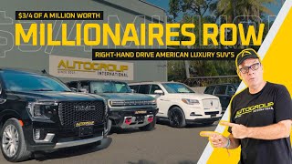 Worlds Top Luxury SUVs in RightHand Drive—CEO vs Lincoln vs Hummer vs Denali Ultimate [upl. by Arraeic]