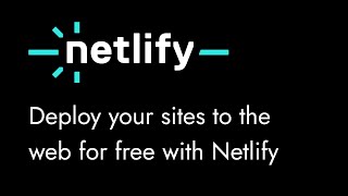 How to deploy websites using Netlify for free [upl. by Malo465]