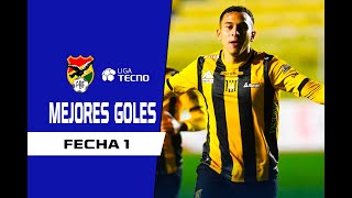 MEJORES GOLES  FECHA 1  Liga DivPro 2024 [upl. by Smiga]