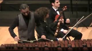 Concerto for Marimba III mov  E Séjourné Conrado Moya marimba [upl. by Eislek107]