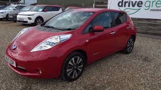 201717 Nissan Leaf Tekna 30kWh ML17 SZP [upl. by Reger207]