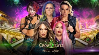 WWE 2K23 CROWN JEWEL PPV MATCH CARD [upl. by Rosinski]