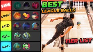 These Are The BEST Bowling Balls To Use In League [upl. by Yojal]