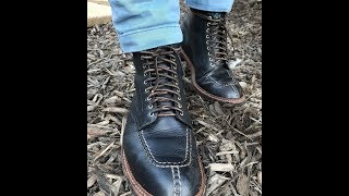 Alden Tanker Boots navy CXL [upl. by Aiekahs]