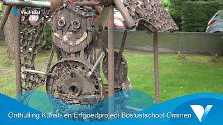 Onthulling Erfgoed en Kunstproject Boslustschool Ommen [upl. by Anohs844]