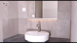 Installer un lavabo avec robinet électronique  Tuto bricolage avec Robert [upl. by Anitnatsnoc]