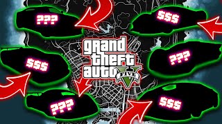 GTA 5  Most Rare Car Locations in Story Mode 2024 XBOX PC PS4 PS5 [upl. by Saied639]